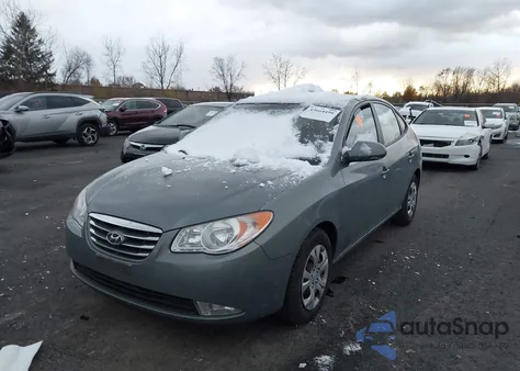 2010 Hyundai Elantra Gls z USA, uszkodzony, nr VIN KMHDU4AD8AU022266